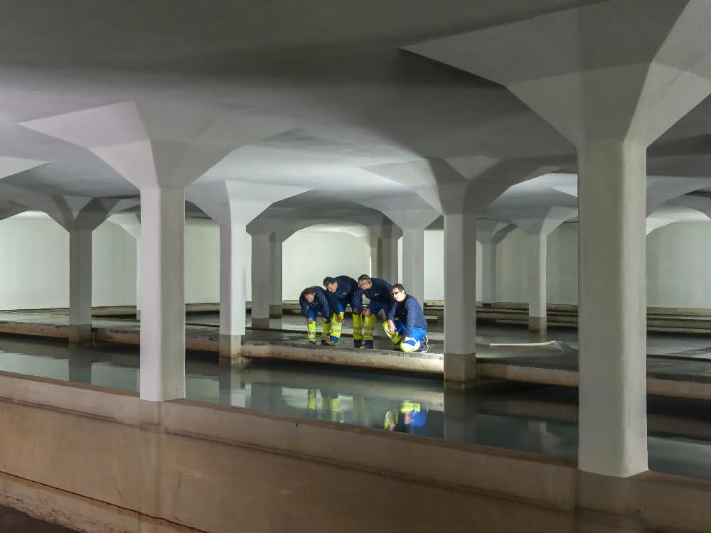 Zisterne der Wasserversorgung Zürich