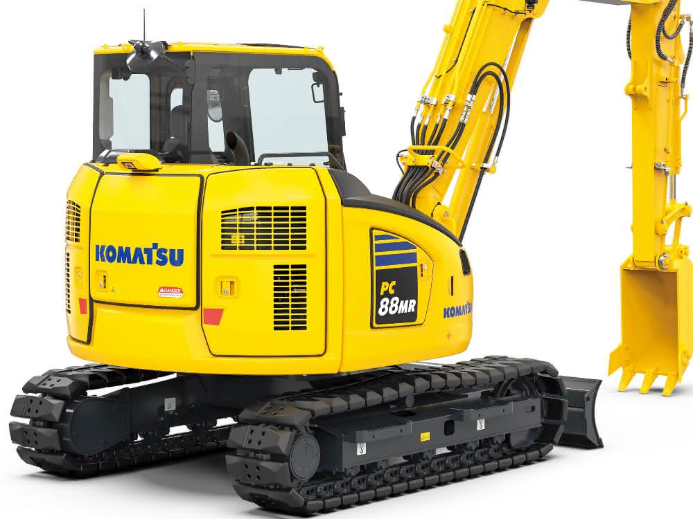 Komatsu kündigt neuen Kompaktbagger an