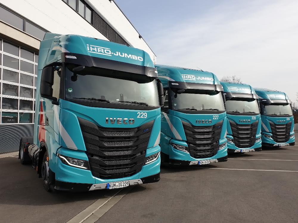 IHRO freight forwarder expands its fleet of trucks in an environmentally friendly way