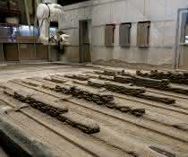 Test field with production robots