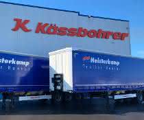 100 Planenauflieger von Kässbohrer für Heisterkamp