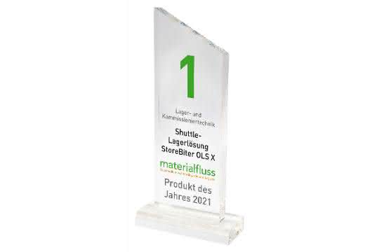 material flow PRODUCT OF THE YEAR 2021: Gebhardt's StoreBiter OLS X is the winner