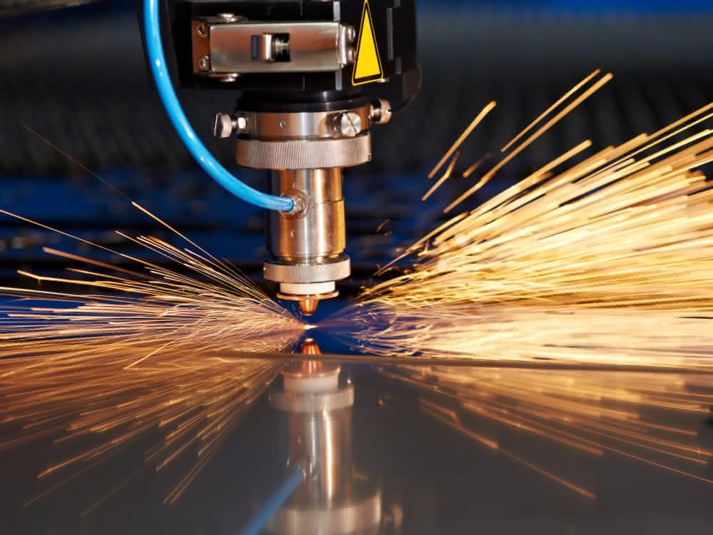 Laser cutting sheet metal