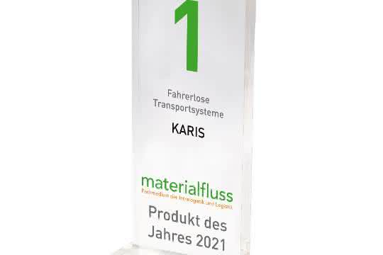 material flow PRODUCT OF THE YEAR 2021: Gebhardt's Karis AGV comes out on top