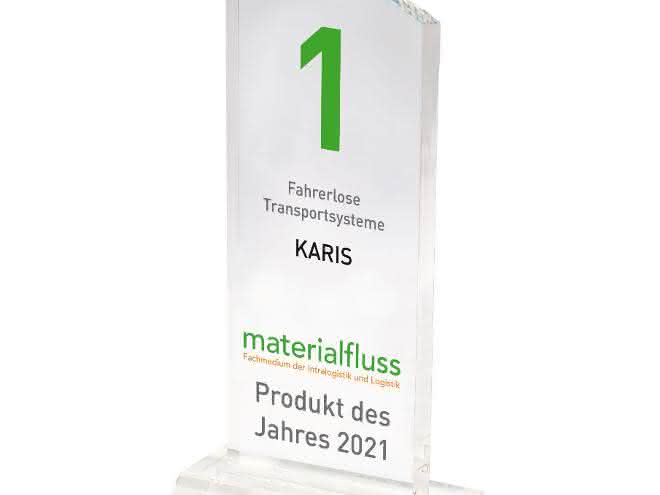 material flow PRODUCT OF THE YEAR 2021: Gebhardt's Karis AGV comes out on top material flow PRODUCT OF THE YEAR 2021: Gebhardt's Karis AGV comes out on top