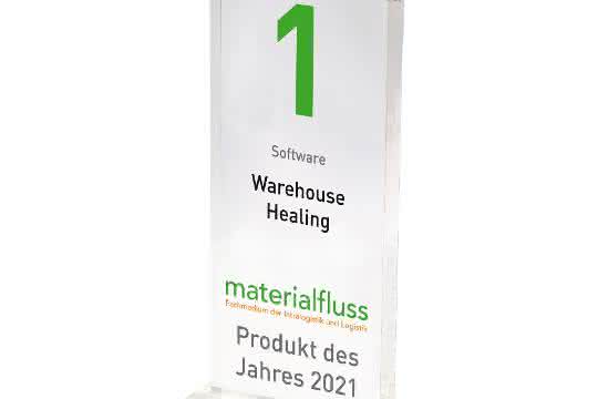material flow PRODUCT OF THE YEAR 2021: Warehouse Healing from S&amp;P Computersysteme comes out on top