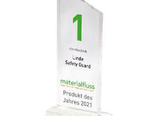 material flow PRODUCT OF THE YEAR 2021: Linde Safety Guard in 1st place material flow PRODUCT OF THE YEAR 2021: Linde Safety Guard in 1st place