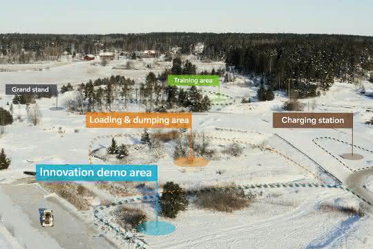 Neuer Testbereich: Volvo Construction Europe errichtet neuen Test- und Demo-Bereich