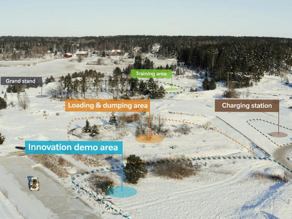 Neuer Testbereich: Volvo Construction Europe errichtet neuen Test- und Demo-Bereich