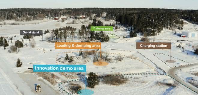 Neuer Testbereich: Volvo Construction Europe errichtet neuen Test- und Demo-Bereich
