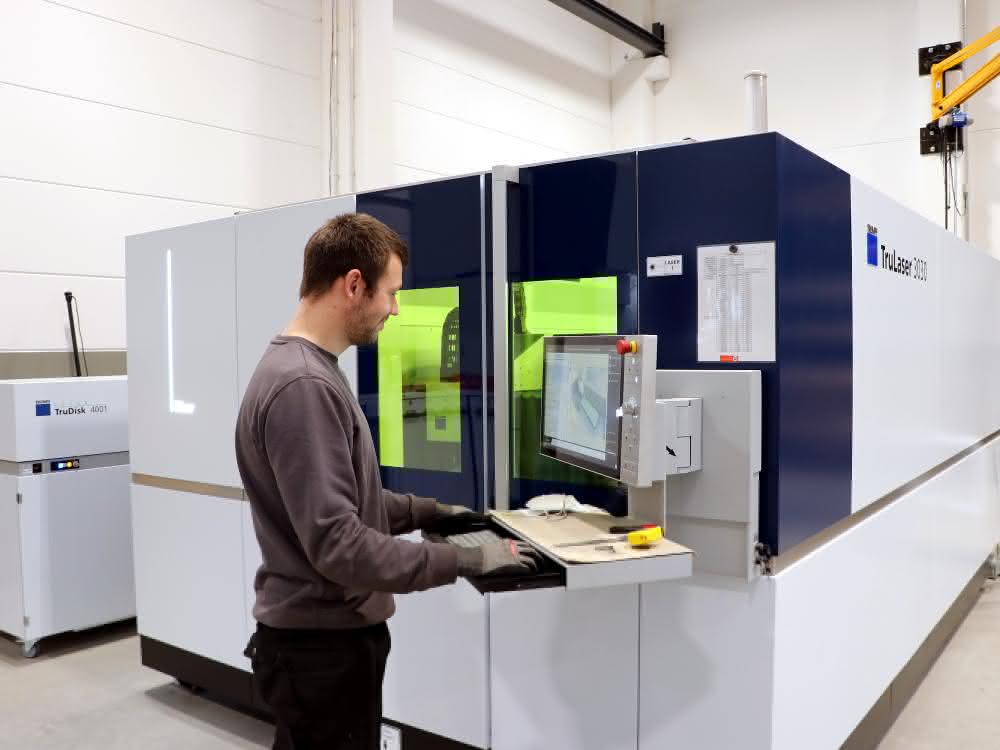 TruLaser 3030 fiber