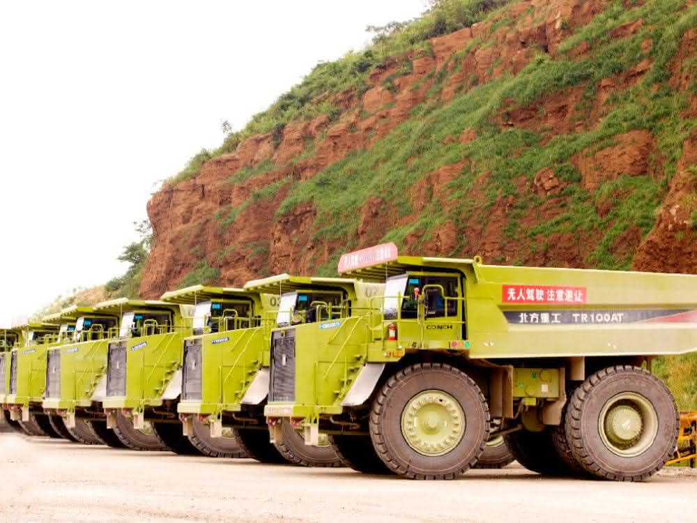 Muldenkipper: Autonom Off-Road Muldenkipper: Autonom Off-Road