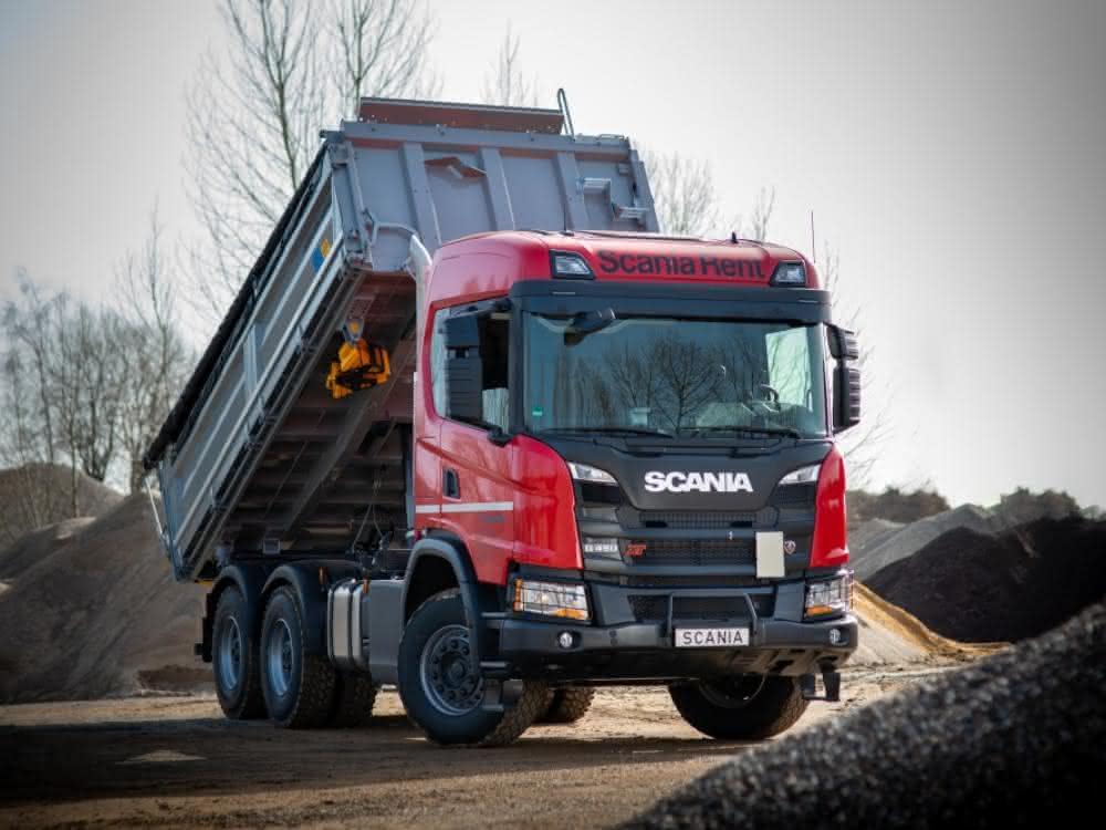 Dreiseitenkipper: Scania Rent erhöht Kipper-Angebot