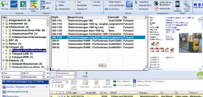 Maintenance planner