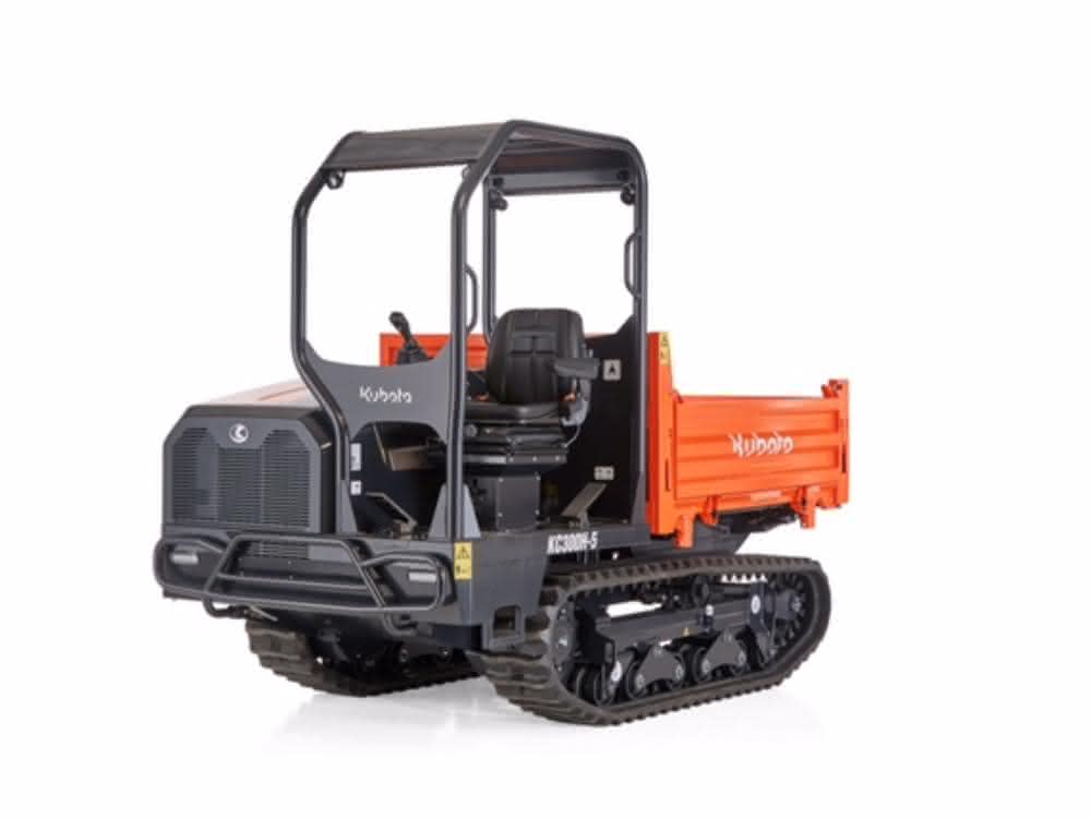 Kubota hat zwei neue Raupendumper