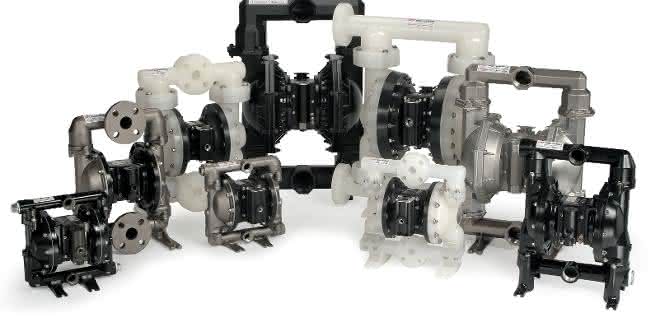 Double diaphragm pumps