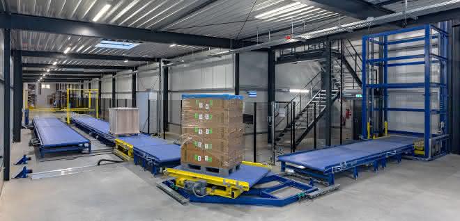 Automation: Maximum flexibility for pallet transport