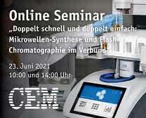 „Doppelt schnell und doppelt einfach: Mikrowellen-Synthese und Flash-Chromatographie im Verbund“