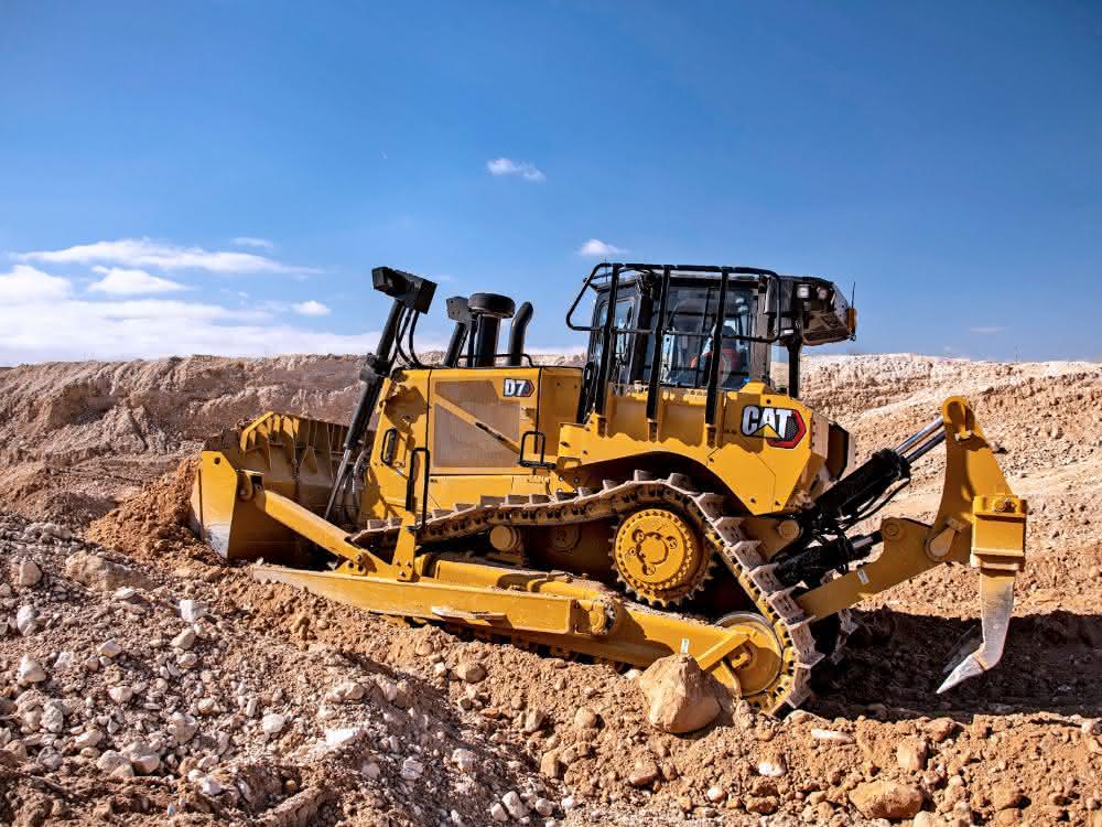 Zurück zum Deltalaufwerk: Der Cat Dozer D7: Neuer Dozer von Zeppelin und Caterpillar