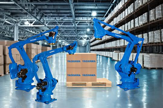 New Motoman PL palletizing robot series from Yaskawa