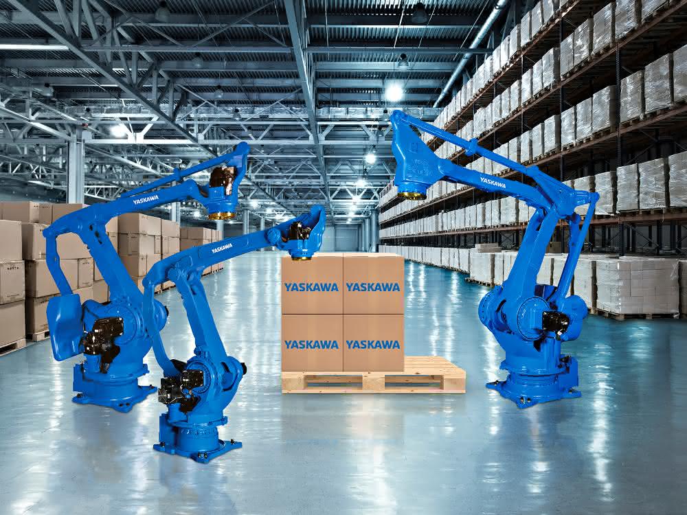 New Motoman PL palletizing robot series from Yaskawa