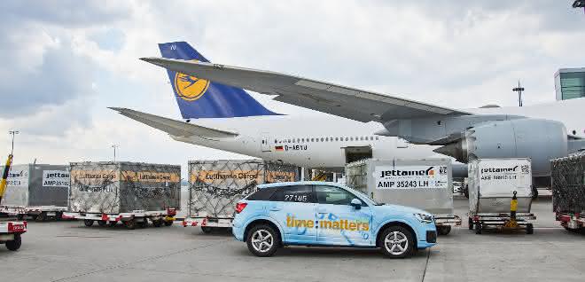 Lufthansa Cargo befördert Hilfsgüter nach Indien