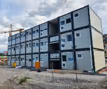 Containeranlage für Münchner Baufirma