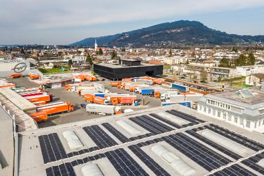 Gebrüder Weiss puts further photovoltaic systems into operation