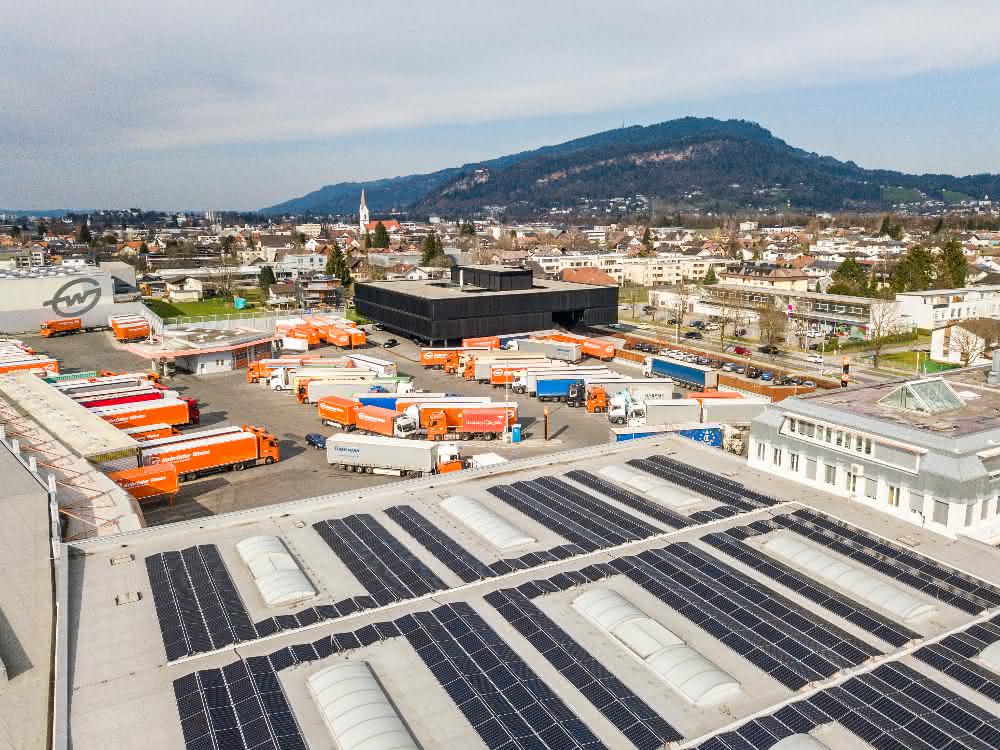Gebrüder Weiss puts further photovoltaic systems into operation