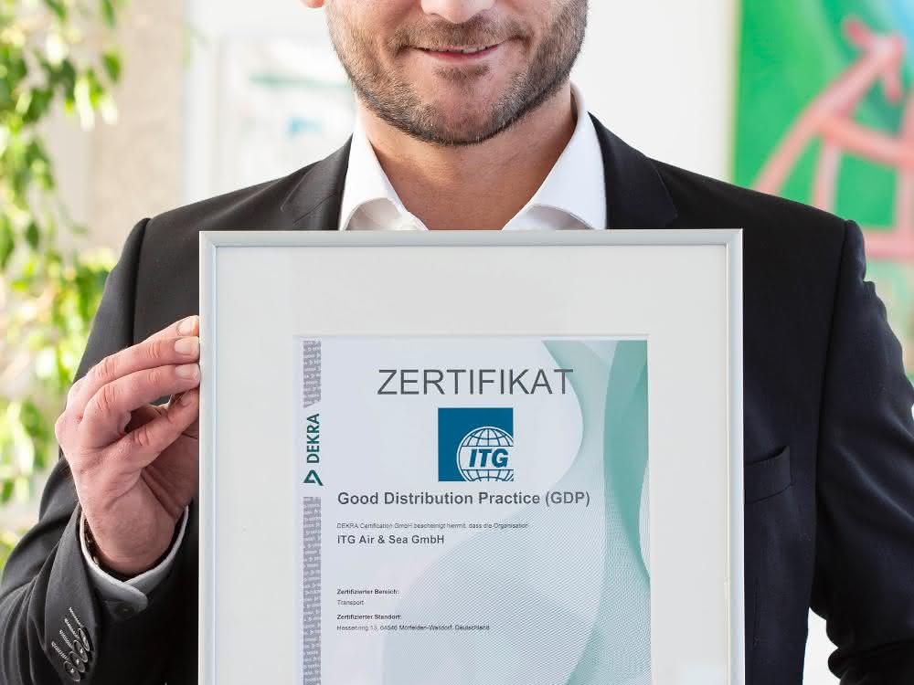 ITG receives GDP certificate