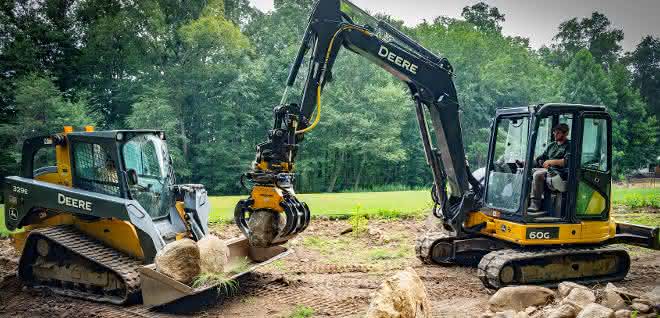 Engcon kooperiert mit John Deere