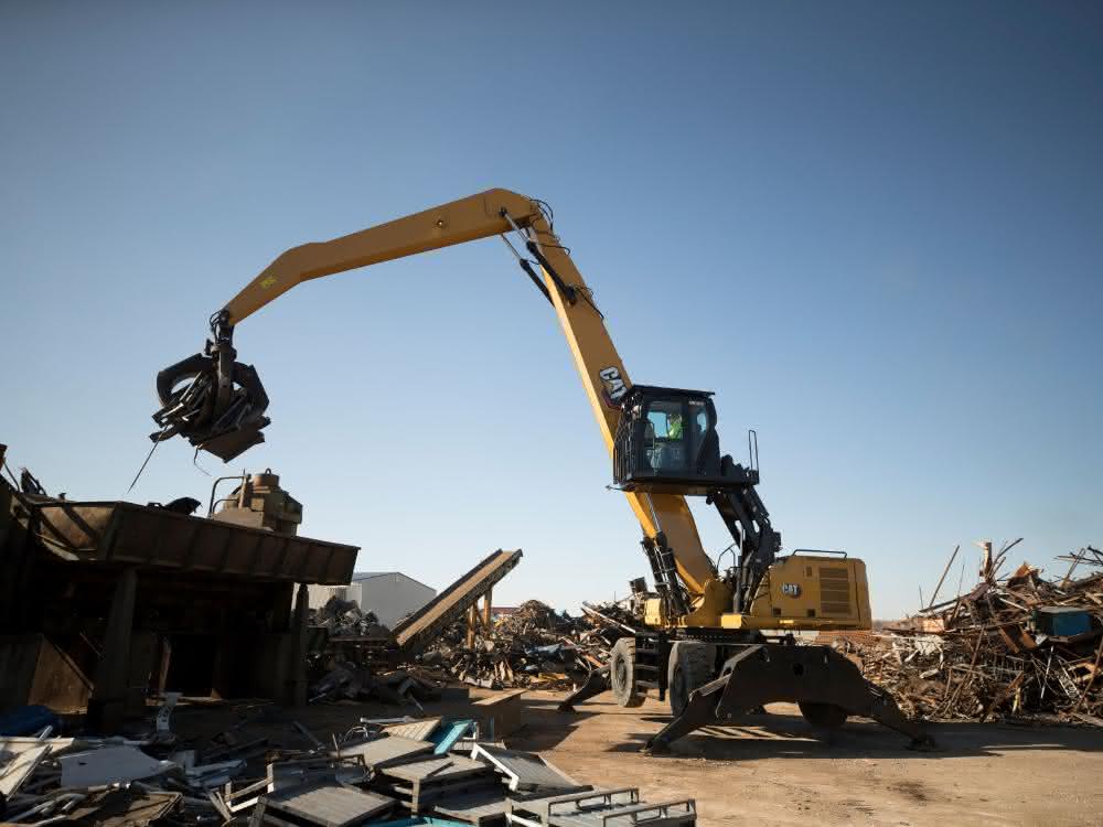 Umschlagbagger: Ein neuer 40-Tonner für Schrott und Recycling