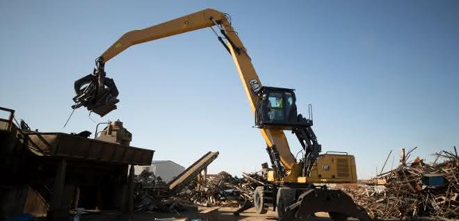 Umschlagbagger: Ein neuer 40-Tonner für Schrott und Recycling