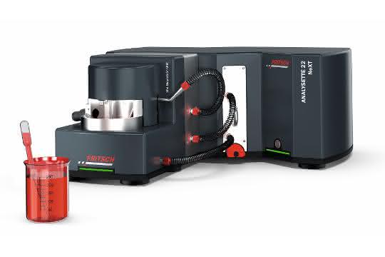 Laser-Partikelmessgerät ANALYSETTE 22 NeXT mit Ultraschallbox Laser-Partikelmessgerät ANALYSETTE 22 NeXT mit Ultraschallbox