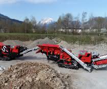 SBM stellt neue Brechanlagen vor
