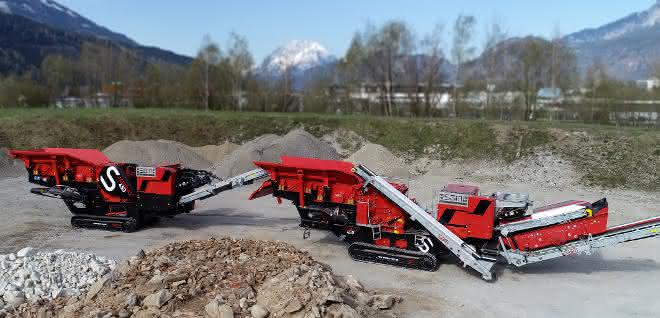 SBM stellt neue Brechanlagen vor