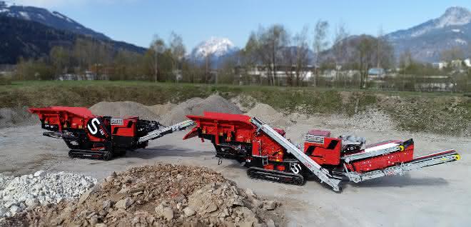 SBM stellt neue Brechanlagen vor