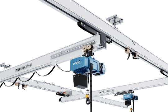 Expansion of the Demag KBK crane construction kit