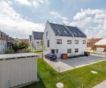 Sonnenhaussiedlung in Ziegelbauweise