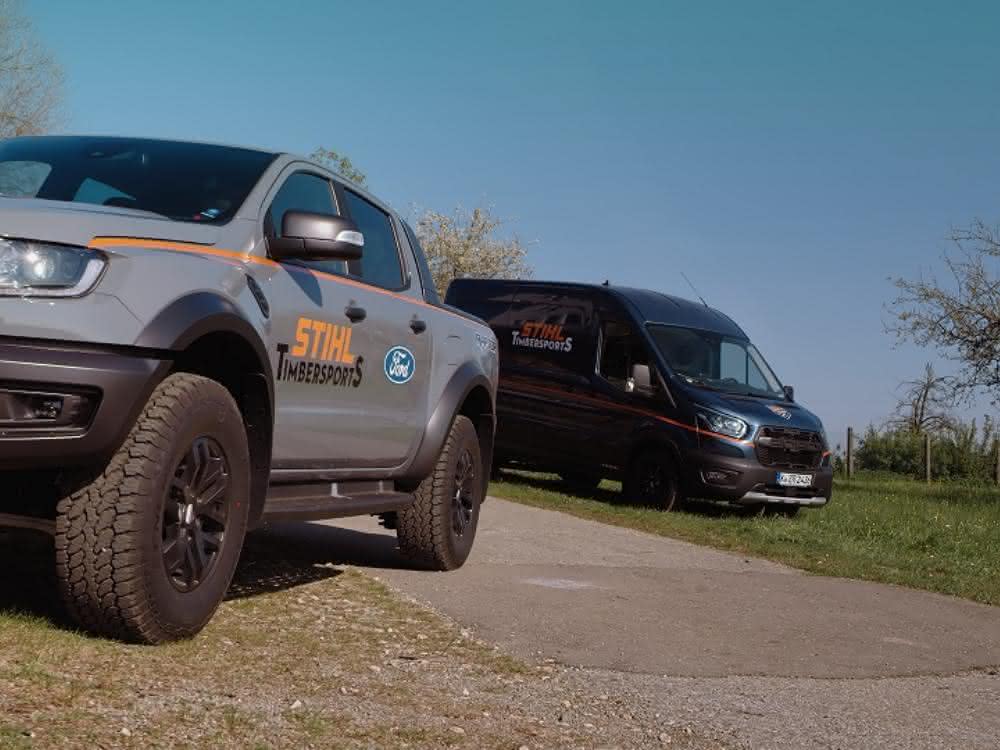 Ford wird neuer Mobilitätspartner von Stihl Timbersports Ford wird neuer Mobilitätspartner von Stihl Timbersports