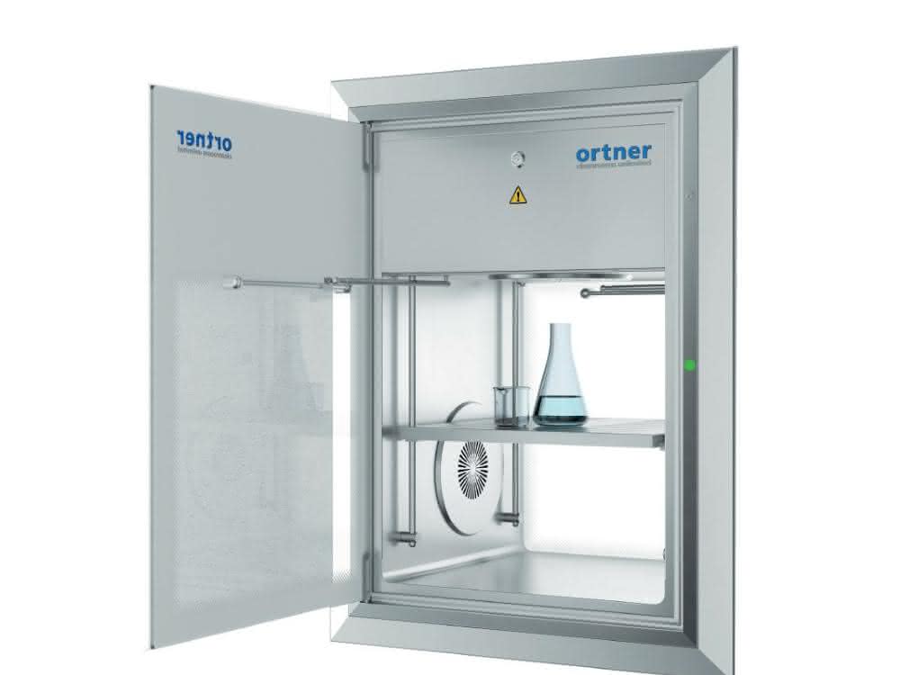 Materialschleuse: Durchreiche mit autarker Lüftung Materialdurchreiche Comfort S6