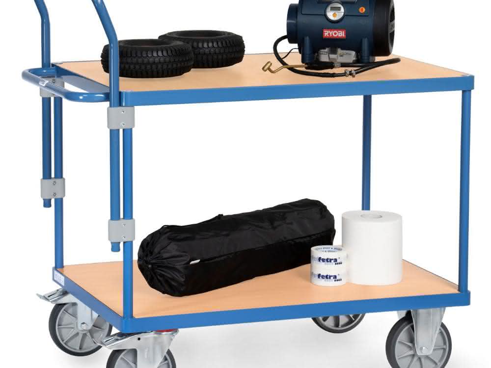 material flow PRODUCT SUMMER: A push bar optimizes ergonomics