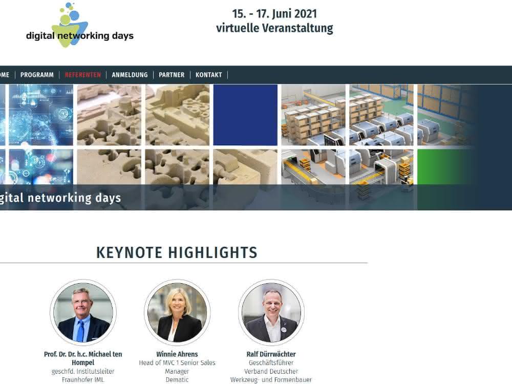 Jetzt mitmachen! Drei Freitickets für die digital networking days zu gewinnen Jetzt mitmachen! Drei Freitickets für die digital networking days zu gewinnen