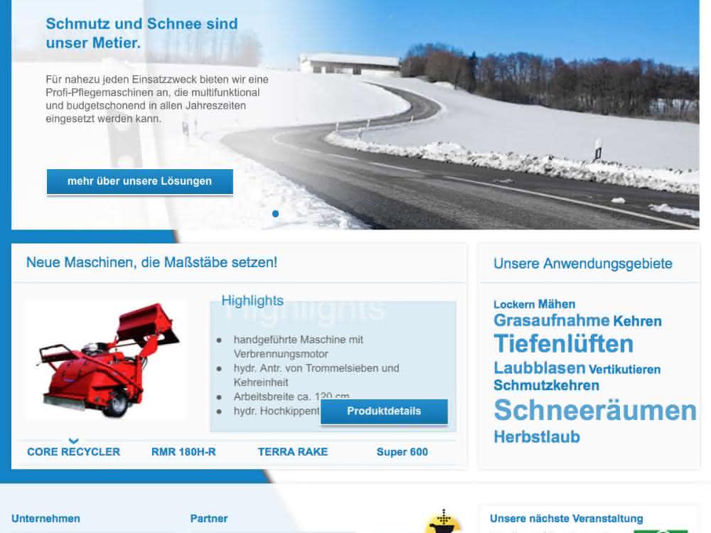Wiedenmann GmbH: Online auf Platz 1