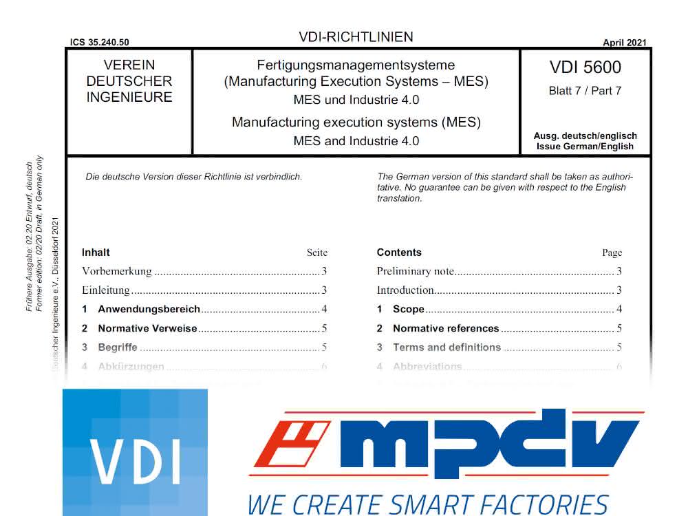 VDI Guideline 5600 Sheet and logos