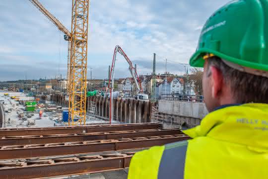 Gekühlter Beton für Stuttgart 21 Gekühlter Beton für Stuttgart 21