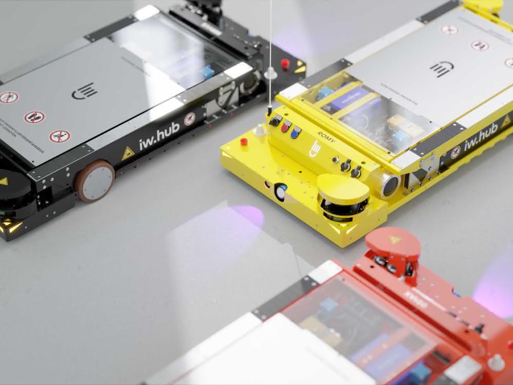 Ein Logistikroboter aus Bayern Ein Logistikroboter aus Bayern