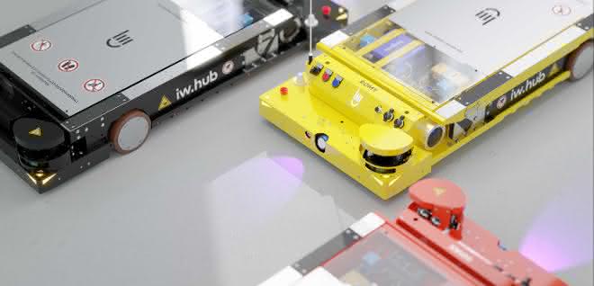 Ein Logistikroboter aus Bayern Ein Logistikroboter aus Bayern
