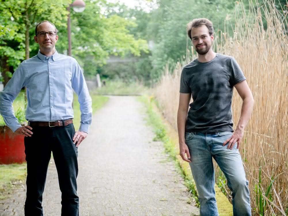 Andreas Reiner und Robin Herbrechter