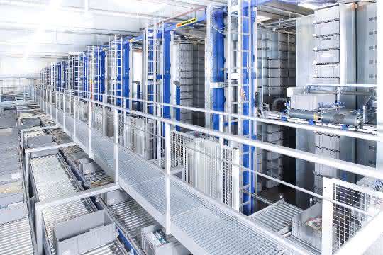 Arvato relies on SSI Schäfer: Maximum performance in a limited space